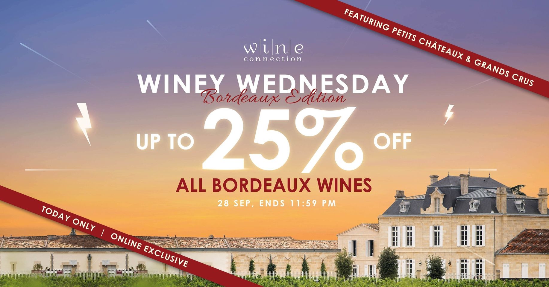 28 Sep 2022 Wine Connection Winey Wednesday Deal
