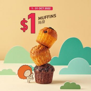 1-31-Oct-2022-BreadTalk-1-Muffins-Promotion-350x350 1-31 Oct 2022: BreadTalk $1 Muffins Promotion