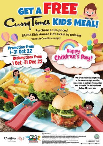 1-31-Oct-2022-Kidz-Amaze-Indoor-Playground-FREE-kids-meal-at-Curry-Times-Promotion-350x495 1-31 Oct 2022: Kidz Amaze Indoor Playground FREE kid's meal at Curry Times Promotion