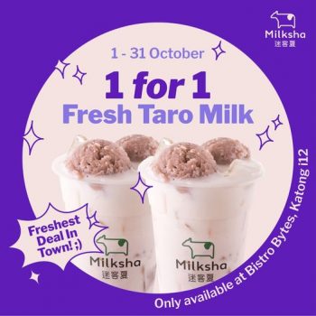 1-31-Oct-2022-Milksha-1-for-1-exclusive-Promotion--350x350 1-31 Oct 2022: Milksha 1-for-1 exclusive Promotion