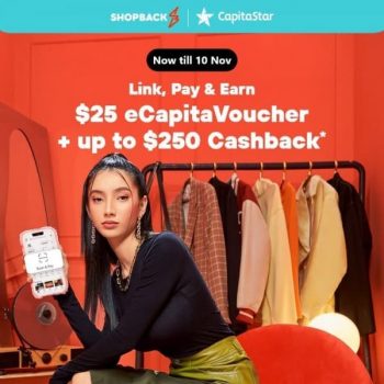 12-Oct-10-Nov-2022-ShopBack-Link-Pay-Earn-Promotion-with-CapitaStar-350x350 12 Oct-10 Nov 2022: ShopBack Link, Pay & Earn Promotion with CapitaStar