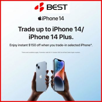 17-31-Oct-2022-BEST-Denki-iPhone-14-or-iPhone14-Plus-Promotion-350x350 17-31 Oct 2022: BEST Denki  iPhone 14 or iPhone14 Plus Promotion