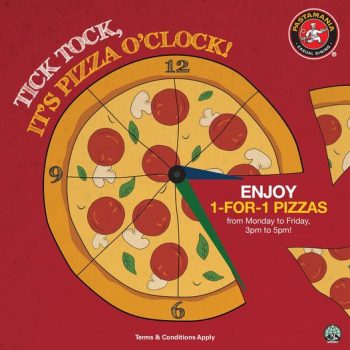 19-31-Oct-2022-PastaMania-Tick-Tock-pizza-Promotion-350x350 19-31 Oct 2022: PastaMania Tick Tock pizza Promotion