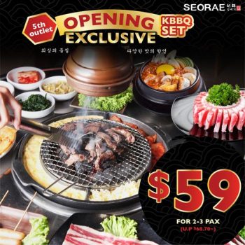 20-Oct-17-Nov-2022-Seorae-Singapore-Korean-Charcoal-BBQ-Opening-Exclusive-Promotion-350x350 20 Oct-17 Nov 2022: Seorae Singapore - Korean Charcoal BBQ Opening Exclusive Promotion