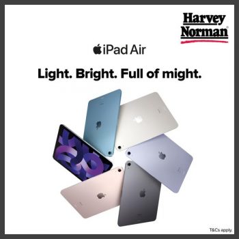 20-Oct-2022-Onward-Harvey-Norman-iPad-Air-9th-generation-Promotion-350x350 20 Oct 2022 Onward: Harvey Norman iPad Air 9th generation Promotion