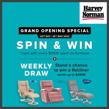 22-Oct-15-Nov-2022-Harvey-Norman-Parkway-Parade-Grand-Opening-Sale1-350x350 22 Oct-15 Nov 2022: Harvey Norman Parkway Parade Grand Opening Sale