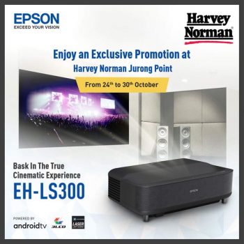 24-30-Oct-2022-Harvey-Norman-Epson-Projectors-Exclusive-Promotion1-350x350 24-30 Oct 2022: Harvey Norman Epson Projectors Exclusive Promotion