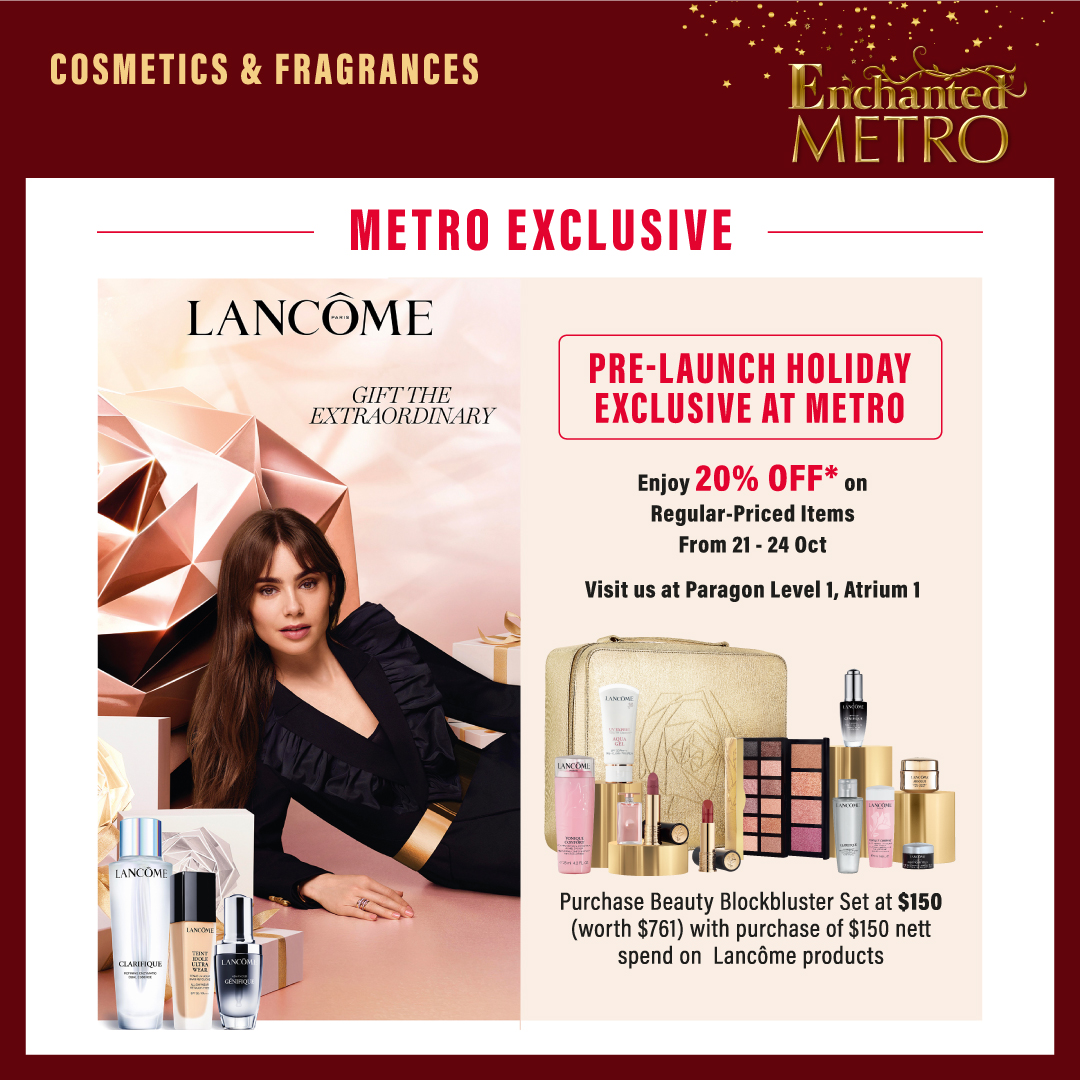 24 30 Oct 2022 METRO and Enchanted Event 70 off Promotion SG