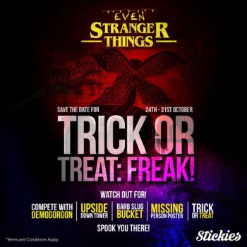 24-31-Oct-2022-Stickies-Bar-Trick-or-Treat-Freak-350x350 24-31 Oct 2022: Stickies Bar Trick or Treat: Freak