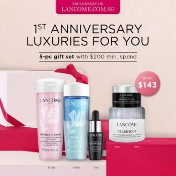 25-27-Oct-2022-Lancome-Online-1st-Anniversary-Promotion-350x350 25-27 Oct 2022: Lancome Online 1st Anniversary Promotion