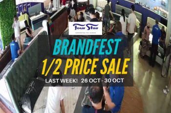 26-30-Oct-2022-Four-Star-Mattress-BRANDFEST-2022-Half-Price-Sale--350x233 26-30 Oct 2022: Four Star Mattress BRANDFEST 2022 Half Price Sale