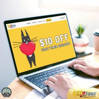 26-31-Oct-2022-Cat-the-Fiddle-Online-New-Sign-Up-Customer-10-OFF-Promotion--350x350 26-31 Oct 2022: Cat & the Fiddle Online New Sign Up Customer $10 OFF Promotion