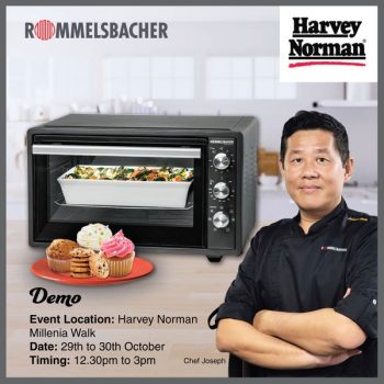 29-30-Oct-2022-Harvey-Norman-Rommelsbacher-cooking-demo-Promotion-350x350 29-30 Oct 2022: Harvey Norman Rommelsbacher cooking demo Promotion