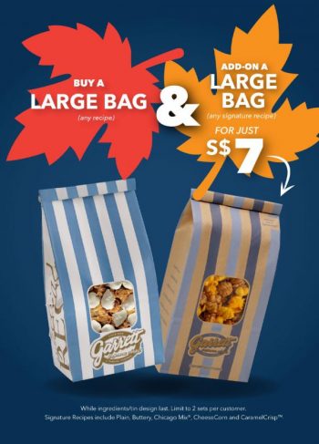 5-Oct-2022-Onward-Garrett-Popcorn-October-Feast-2nd-Large-Bag-@-7-Promotion--350x487 5 Oct 2022 Onward: Garrett Popcorn October Feast 2nd Large Bag @ $7 Promotion