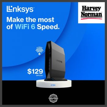 5-Oct-2022-Onward-Harvey-Norman-Linksys-WiFi-6-Router-Promotion-350x350 5 Oct 2022 Onward: Harvey Norman  Linksys WiFi 6 Router Promotion