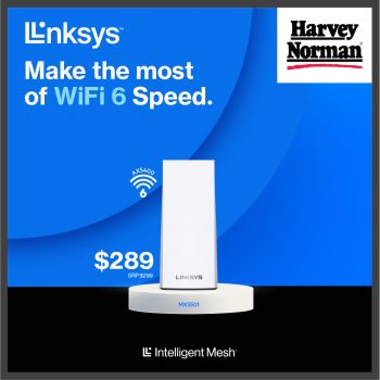 5-Oct-2022-Onward-Harvey-Norman-Linksys-WiFi-6-Router-Promotion5-350x350 5 Oct 2022 Onward: Harvey Norman  Linksys WiFi 6 Router Promotion