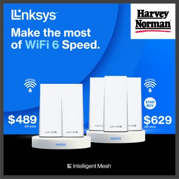 5-Oct-2022-Onward-Harvey-Norman-Linksys-WiFi-6-Router-Promotion6-350x350 5 Oct 2022 Onward: Harvey Norman  Linksys WiFi 6 Router Promotion