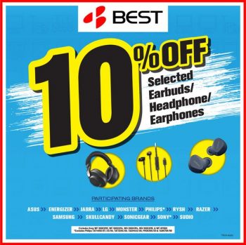 6-10-Oct-2022-BEST-Denki-10-off-selected-Soundbar-selected-EarbudsHeadphoneEarphones-Promotion2-350x349 6-10 Oct 2022: BEST Denki  10% off selected Soundbar & selected Earbuds/Headphone/Earphones Promotion