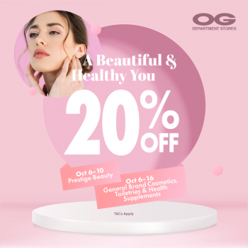 6-16-Oct-2022-OG-20-off-Prestige-Beauty-Brands-Promotion-350x350 6-16 Oct 2022: OG 20% off Prestige Beauty Brands Promotion