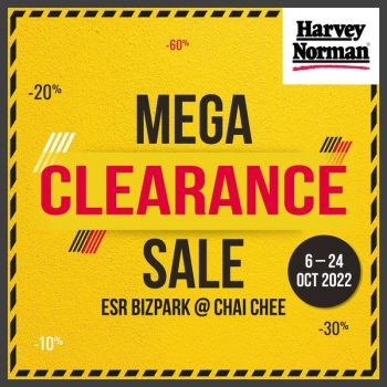 6-24-Oct-2022-Harvey-Norman-MEGA-Clearance-Sale--350x350 6-24 Oct 2022: Harvey Norman MEGA Clearance Sale