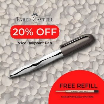 6-Oct-2022-Onward-CITYLUXE-Faber-Castell-NIce-Ballpoint-Pen-Promotion-350x350 6 Oct 2022 Onward: CITYLUXE Faber-Castell N'Ice Ballpoint Pen Promotion