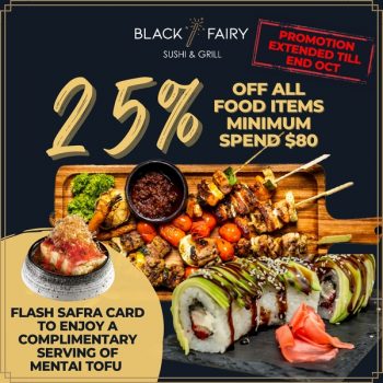 7-Sep-31-Oct-2022-Black-Fairy-Sushi-Grill-25-Off-Promotion-with-SAFRA-350x350 7 Sep-31 Oct 2022: Black Fairy Sushi & Grill 25% Off Promotion with SAFRA