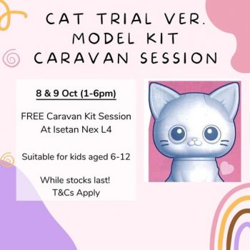 8-9-Oct-2022-Isetan-free-caravan-kit-session-Promotion-350x350 8-9 Oct 2022: Isetan free caravan kit session Promotion