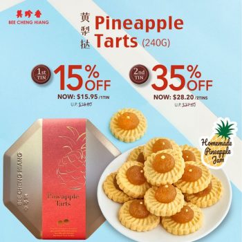 Bee-Cheng-Hiang-Pineapple-Tarts-Promotion-350x350 18 Oct 2022 Onward: Bee Cheng Hiang Pineapple Tarts Promotion
