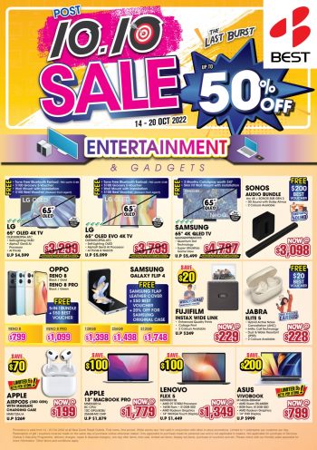 Best-Denki-Post-10.10-Sale2-350x496 14-20 Oct 2022: Best Denki Post 10.10 Sale