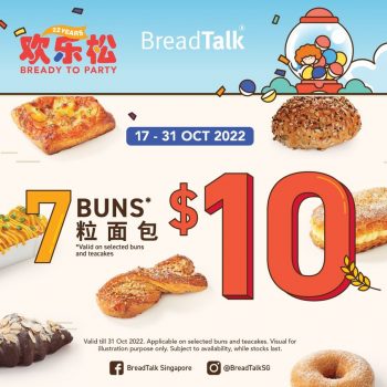 BreadTalk-Special-Deal-at-Sun-Plaza-Mall-350x350 17-31 Oct 2022: BreadTalk Special Deal at Sun Plaza Mall