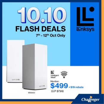 Challenger-10.10-Sale2-350x350 7-12 Oct 2022: Challenger 10.10 Sale with Linksys 