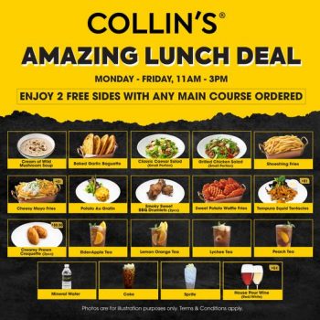 Collins-Grille-Amazing-Lunch-Deal-Promotion-350x350 12 Oct 2022 Onward: Collin's Grille Amazing Lunch Deal Promotion