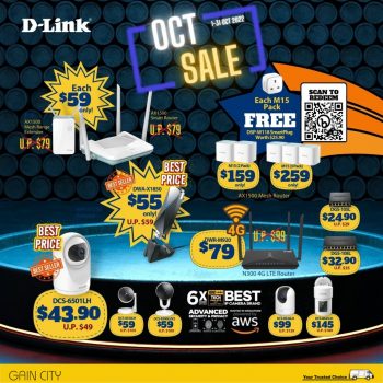D-Link-October-Sale-at-Gain-City-350x350 1-31 Oct 2022: D-Link October Sale at Gain City