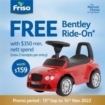 Friso-FREE-Bentley-Ride-On-Promotion-350x350 15 Sep-14 Nov 2022: Friso FREE Bentley Ride-On Promotion