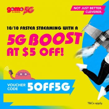 GOMO-by-Singtel-10.10-Faster-Streamer-Promotion-350x350 7 Oct 2022 Onward: GOMO by Singtel 10.10 Faster Streamer Promotion