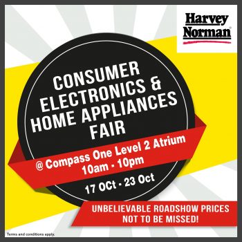 Harvey-Norman-Consumer-Electronics-Home-Appliances-Fair-350x350 17-23 Oct 2022: Harvey Norman Consumer Electronics & Home Appliances Fair