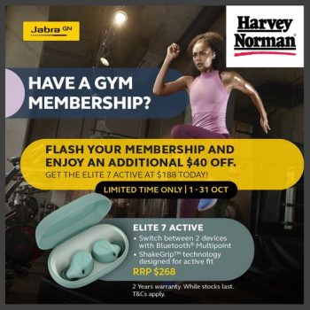 Harvey-Norman-Jabra-Elite-7-Active-Promotion-350x350 1-31 Oct 2022: Harvey Norman Jabra Elite 7 Active Promotion