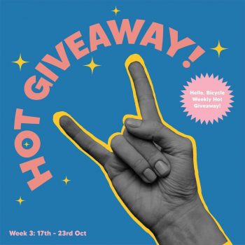 Hello-Bicycle-Hot-Giveaway-350x350 17-23 Oct 2022: Hello, Bicycle Hot Giveaway