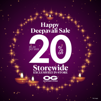 OG-Deepavali-with-Storewide-Promotion-350x350 20-24 Oct 2022: OG Deepavali with Storewide Promotion