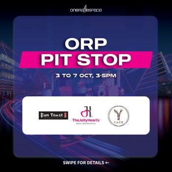 One-Raffles-Place-ORP-Pit-Stop-Promotion-350x350 3-7 Oct 2022: One Raffles Place ORP Pit Stop Promotion