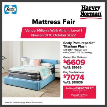 Sealy-Mattress-Fair-at-Harvey-Norman-350x350 7-16 Oct 2022: Sealy Mattress Fair at Harvey Norman