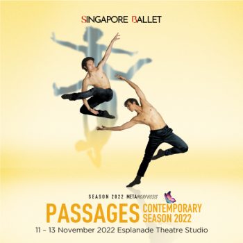 Singapore-Ballet-Passages-Tickets-Promotion-with-PAssion-Card-at-SISTIC-350x350 11-13 Nov 2022: Singapore Ballet Passages Tickets Promotion with PAssion Card at SISTIC