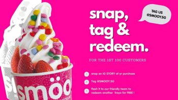 Smooy-SNAP-TAG-REDEEM-Promotion-350x197 4 Oct 2022 Onward: Smöoy SNAP & TAG & REDEEM Promotion