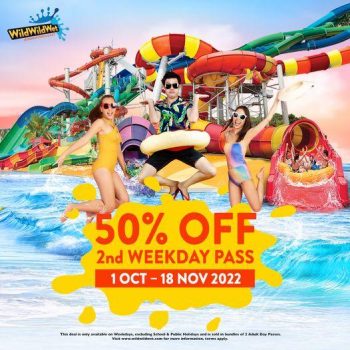 Wild-Wild-Wet-50-OFF-2nd-Weekday-Pass-Promotion-350x350 1-18 Oct 2022: Wild Wild Wet 50% OFF 2nd Weekday Pass Promotion