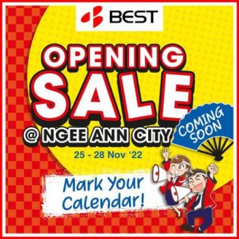 BEST-Denki-Opening-Sale-at-Ngee-Ann-City-350x350 25-28 Nov 2022: BEST Denki Opening Sale at Ngee Ann City