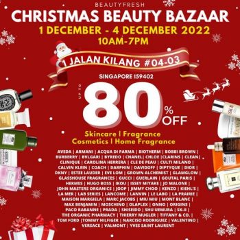 BeautyFresh-Christmas-Beauty-Bazaar-350x350 1-4 Dec 2022: BeautyFresh Christmas Warehouse Sale Beauty Bazaar up to 80% OFF