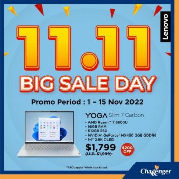 Challenger-Lenovo-11.11-Sale-350x350 1-15 Nov 2022: Challenger Lenovo 11.11 Sale