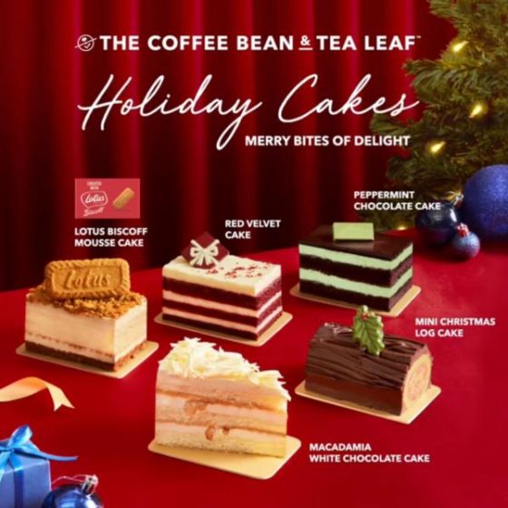 14 Nov 2022 Onward: Coffee Bean Holiday Cakes Series - SG