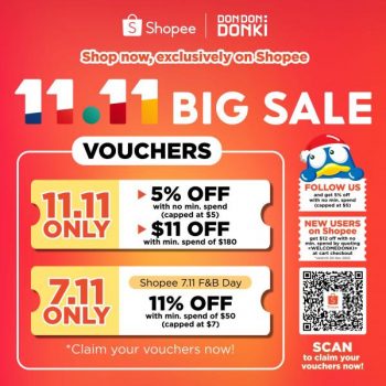 Don-Don-Donki-Shopee-11.11-Sale-1-350x350 Now till 11 Nov 2022: Don Don Donki Shopee 11.11 Sale