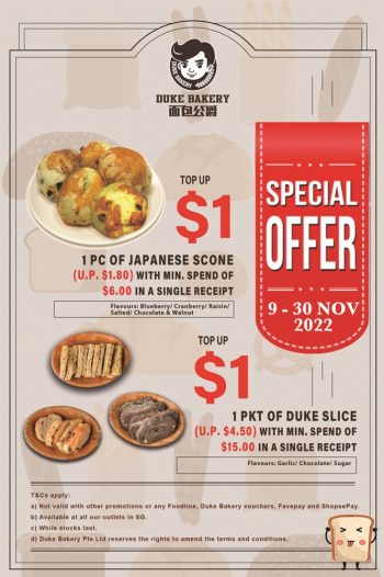 Duke-Bakery-Special-Offer-350x526 9-30 Nov 2022: Duke Bakery Special Offer